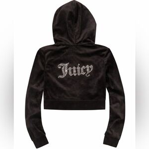 Juicy Couture Black Hoodie Jacket